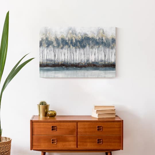 Birch Treescape 24" x 16" Canvas Wall Art
